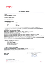 Ultimix 18-24 AB Uygunluk Beyanı