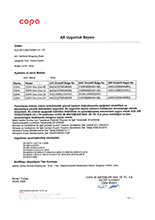 Viva Line AB Uygunluk Beyanı