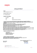 Eomix AB Uygunluk Beyanı